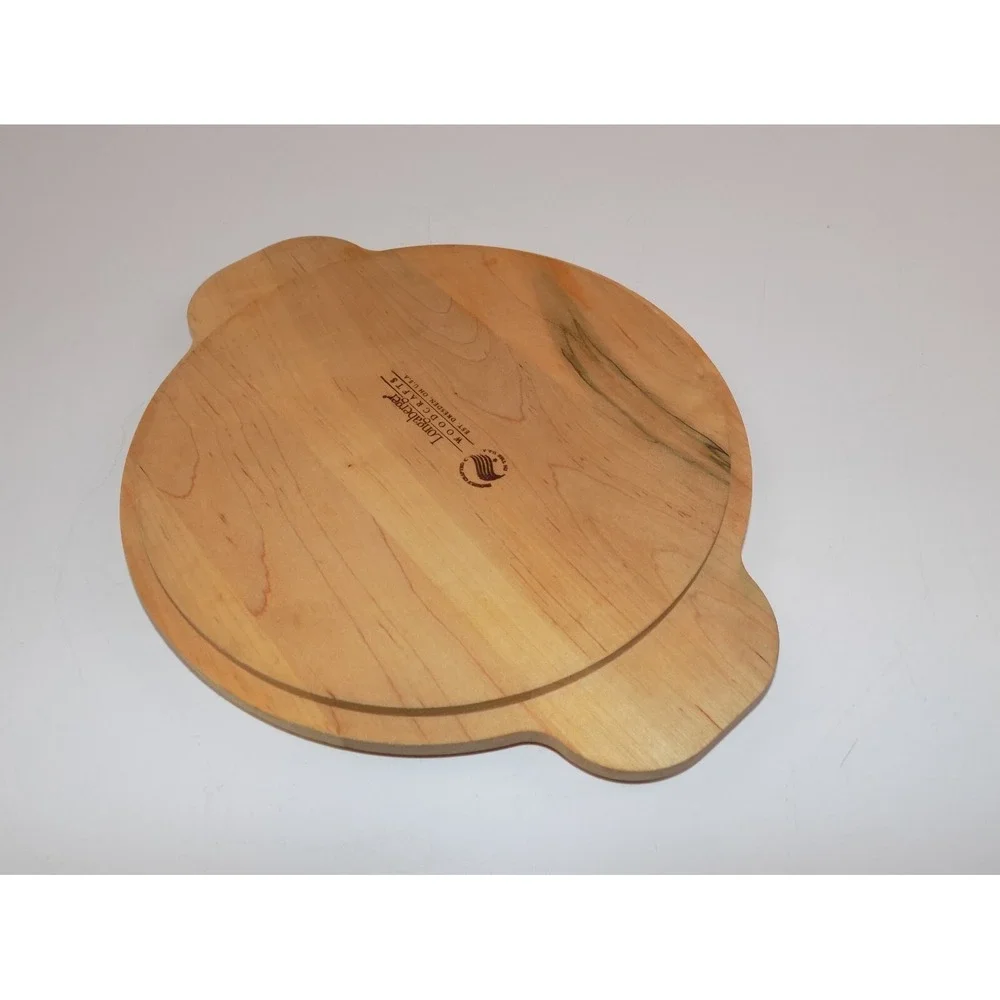 DIVIDE IT UP Round Basket Cutting Board Lid ID 7.5in OD 8in LONGABERGER